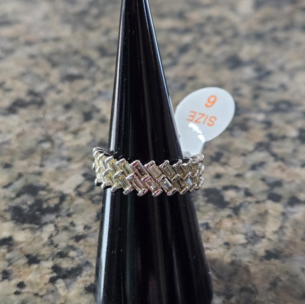 Bomb Party Rbp7470 "Can't Be Intimidated" Lemon Cubic Zirconia Sz 6